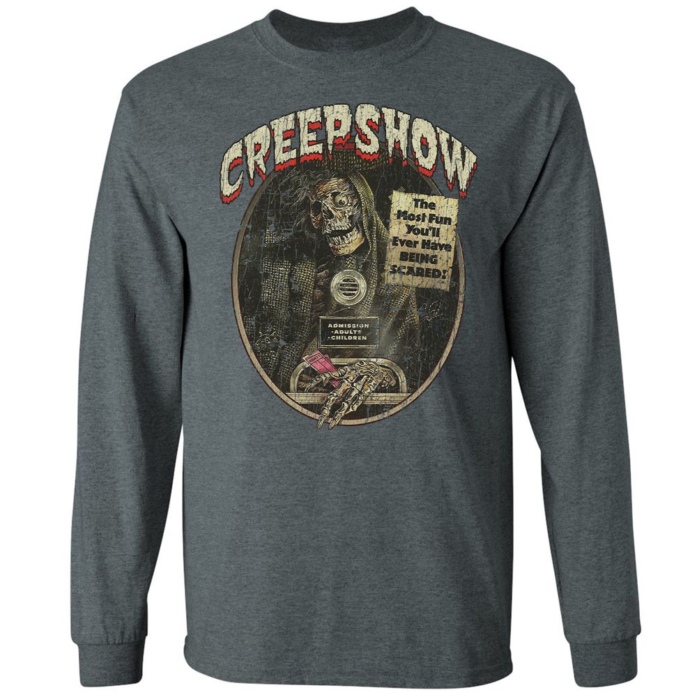 Long Sleeve T-Shirt - Y2YUQX5F - Dark Heather - 15