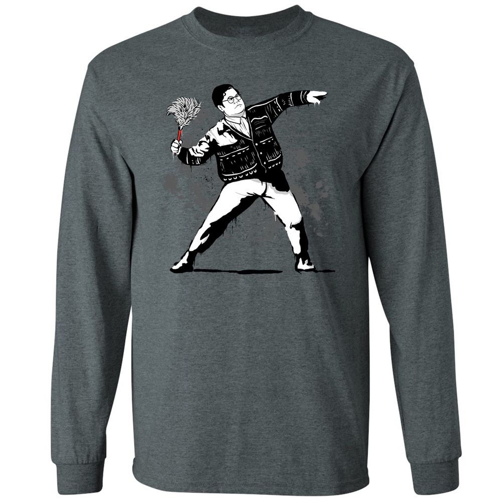 Long Sleeve T-Shirt - 7RWSM3B7 - Dark Heather - 15
