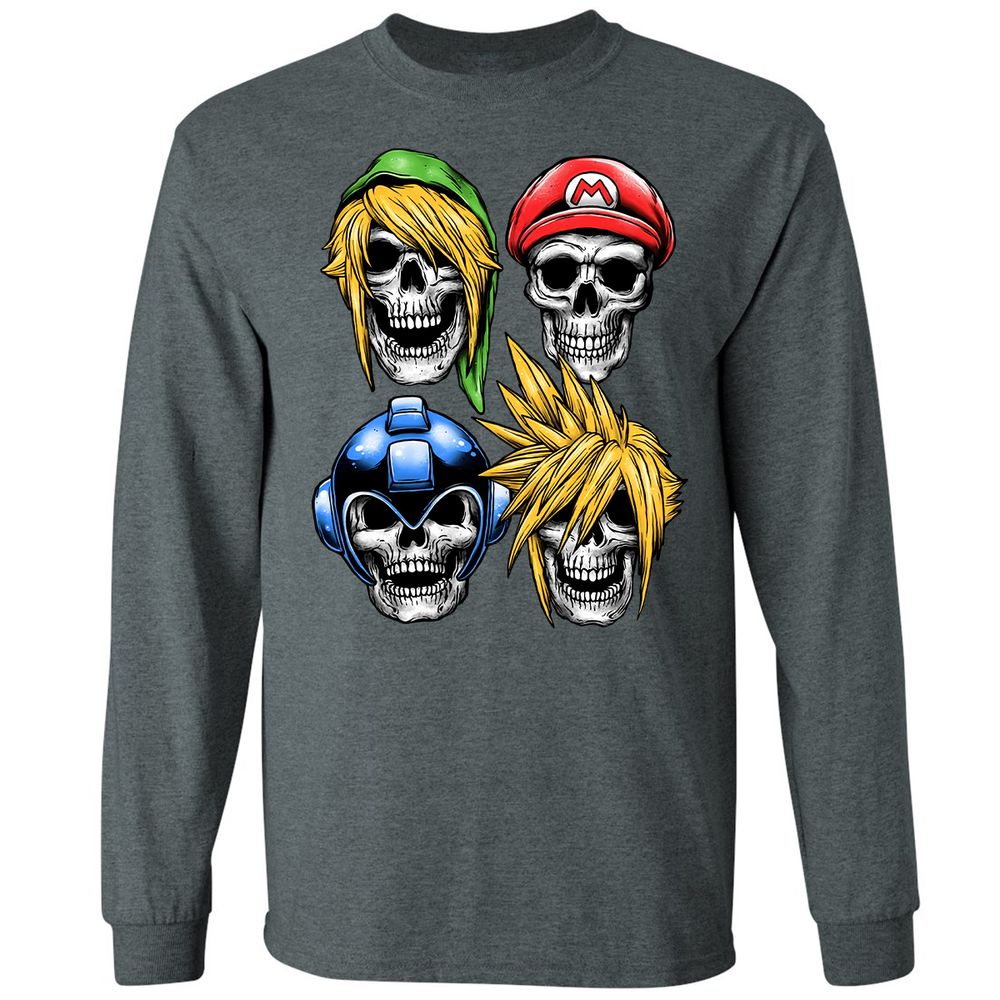 Long Sleeve T-Shirt - WGE2Y9FT - Dark Heather - 15