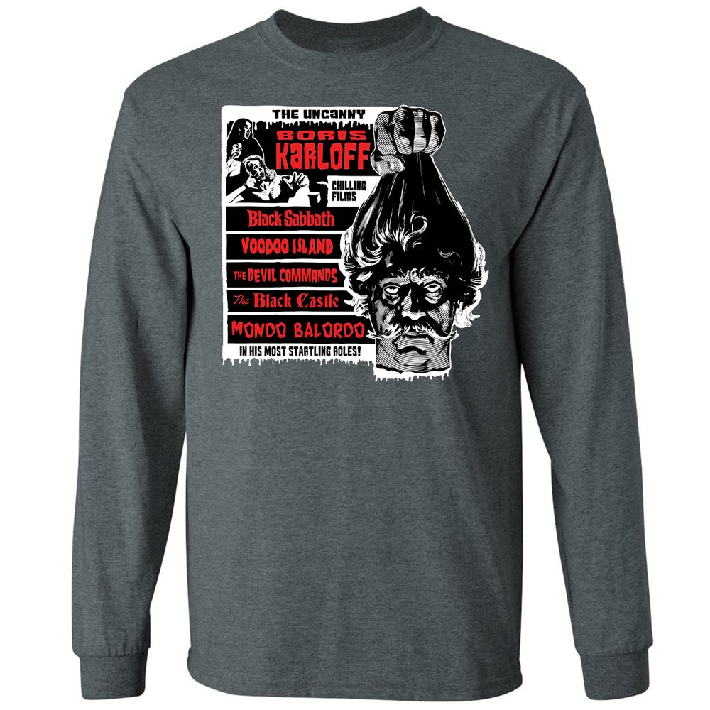 Long Sleeve T-Shirt - ZL6328NC - Dark Heather - 15