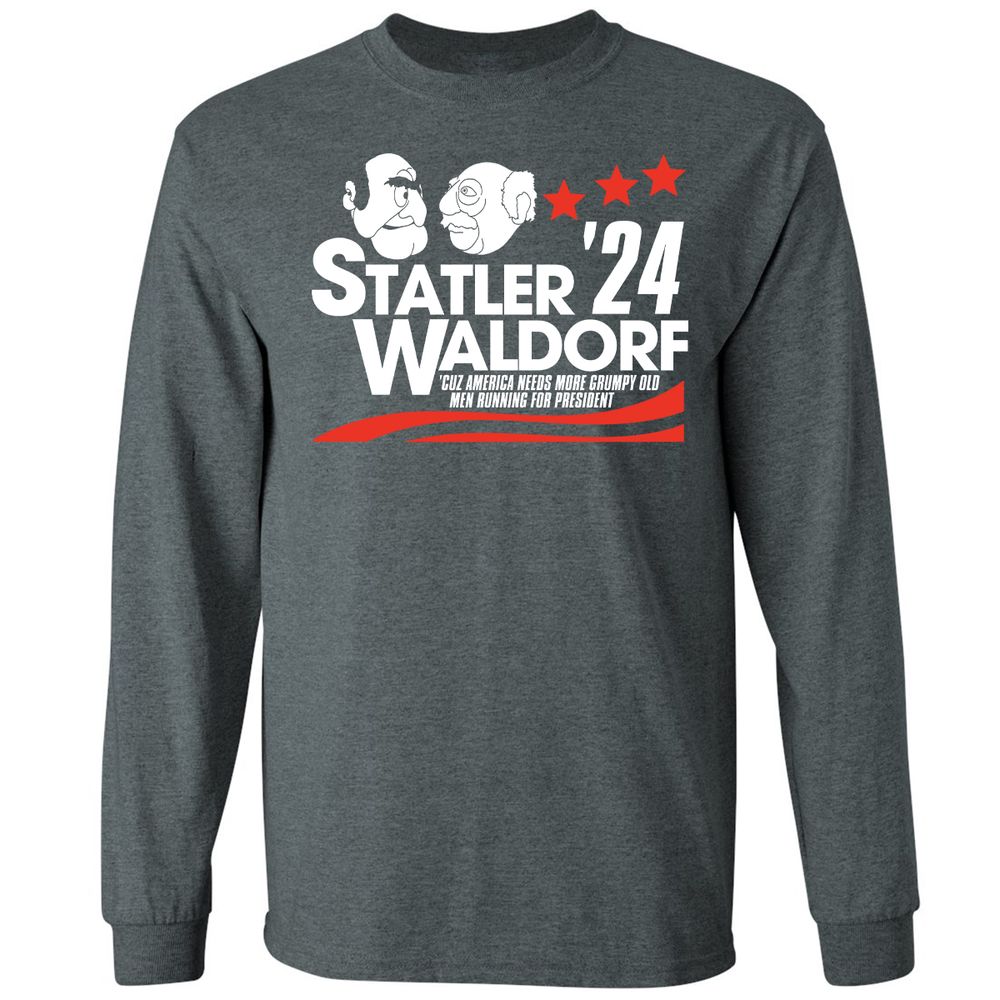 Long Sleeve T-Shirt - KQ1Z8FV6 - Dark Heather - 15