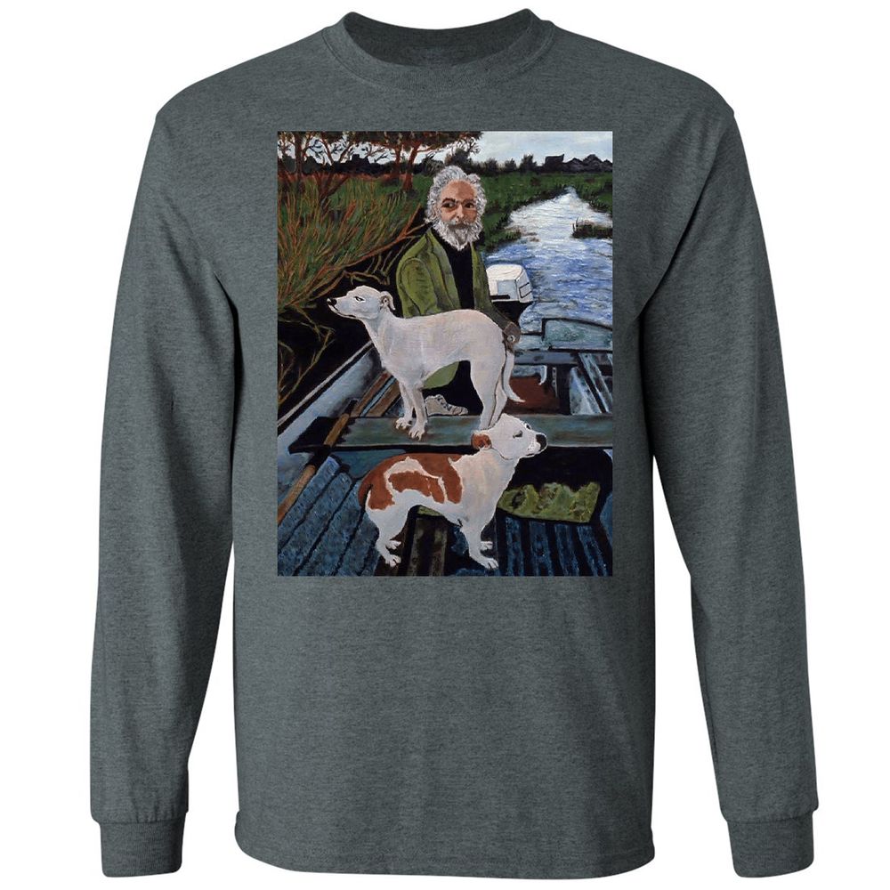 Long Sleeve T-Shirt - YDHHS7RL - Dark Heather - 15