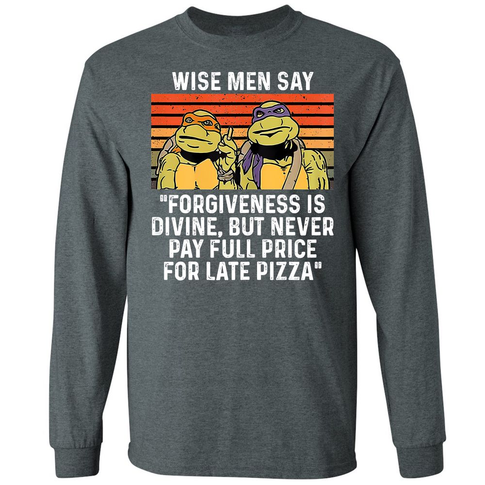 Long Sleeve T-Shirt - U4CDC7P9 - Dark Heather - 15