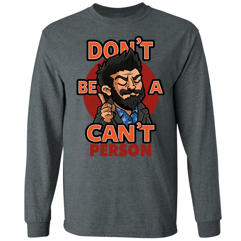 Long Sleeve T-Shirt - Q5VWLG6J - Dark Heather - 15