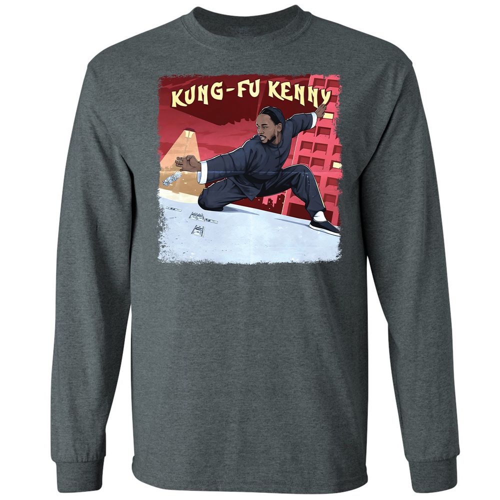 Long Sleeve T-Shirt - 1QDP6WK9 - Dark Heather - 15