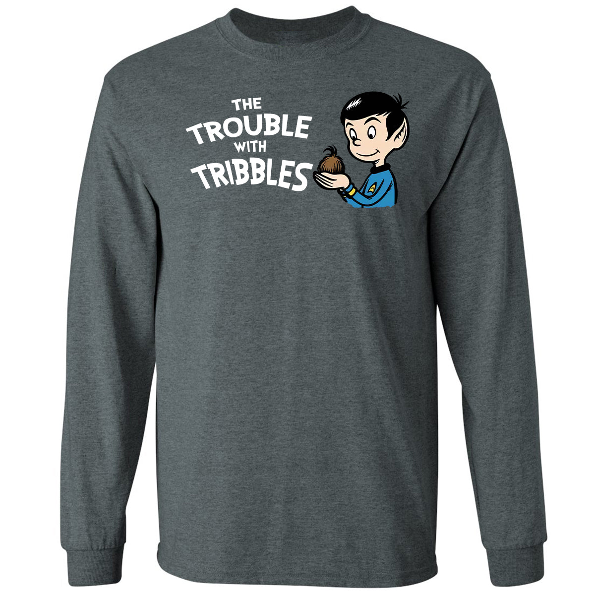 Long Sleeve T-Shirt - QSQ3LUUX - Dark Heather - 15