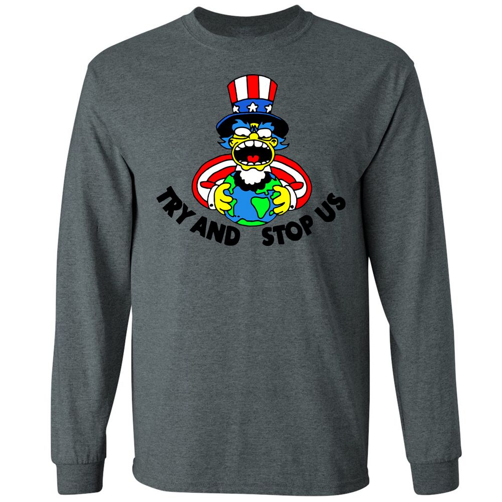 Long Sleeve T-Shirt - 6FXG2UZN - Dark Heather - 15