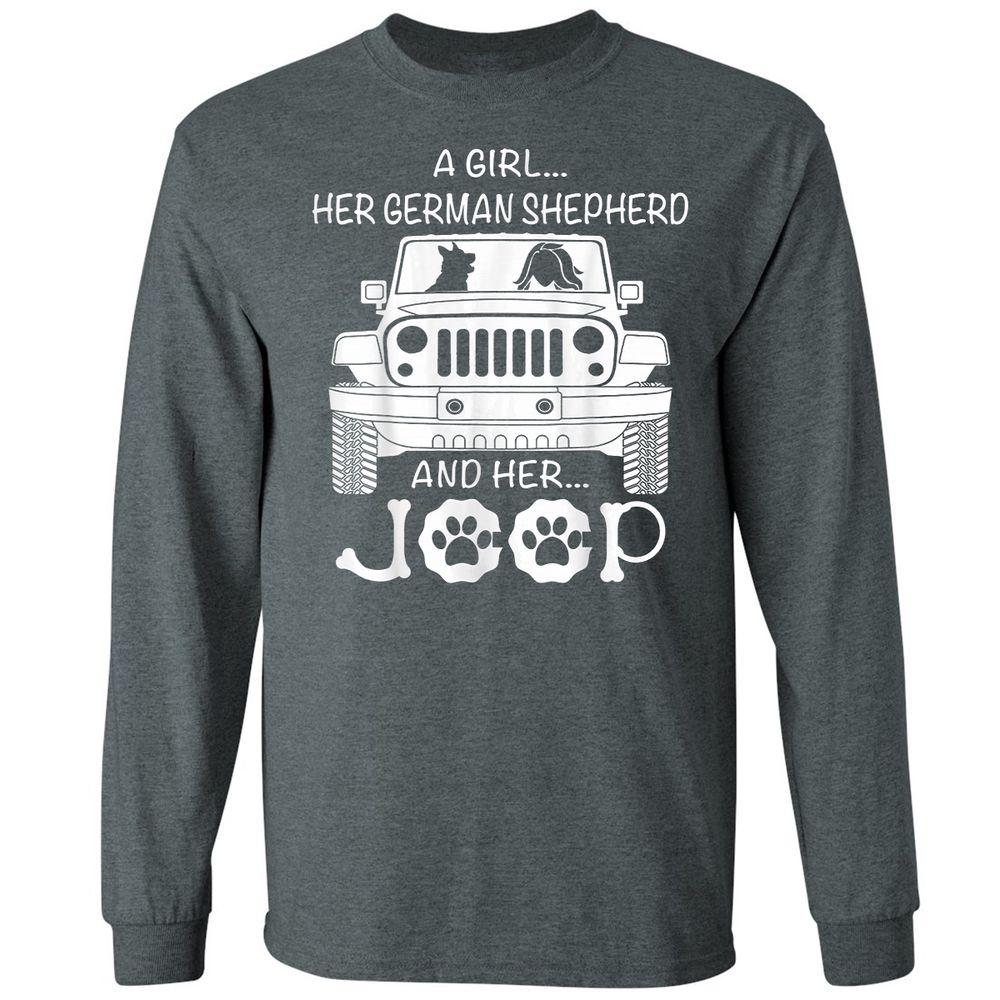 Long Sleeve T-Shirt - SVUVM4P9 - Dark Heather - 15