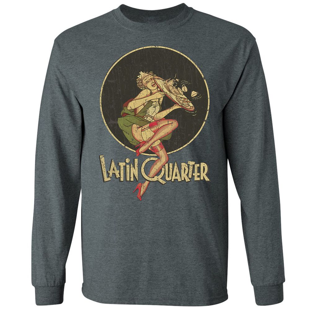 Long Sleeve T-Shirt - 2YVQ47KE - Dark Heather - 15