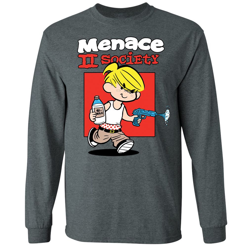 Long Sleeve T-Shirt - KP2MYNV7 - Dark Heather - 15