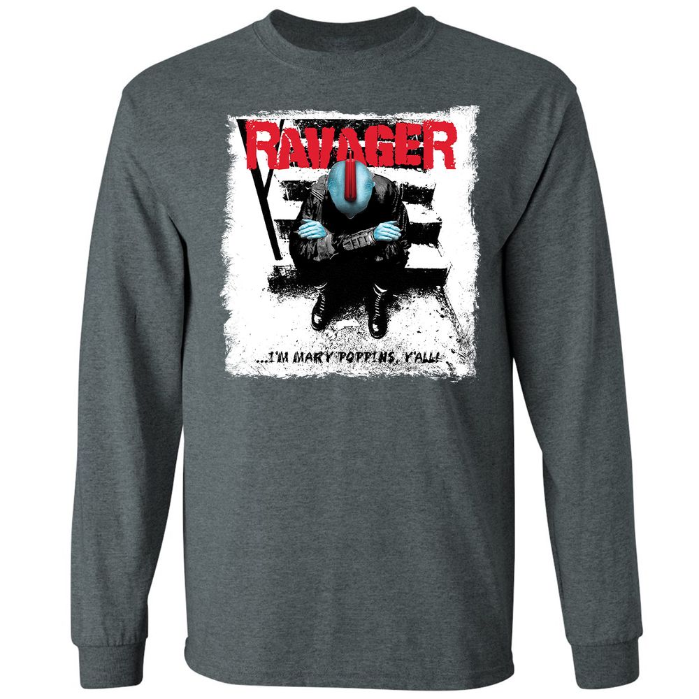 Long Sleeve T-Shirt - GVC9U23A - Dark Heather - 15