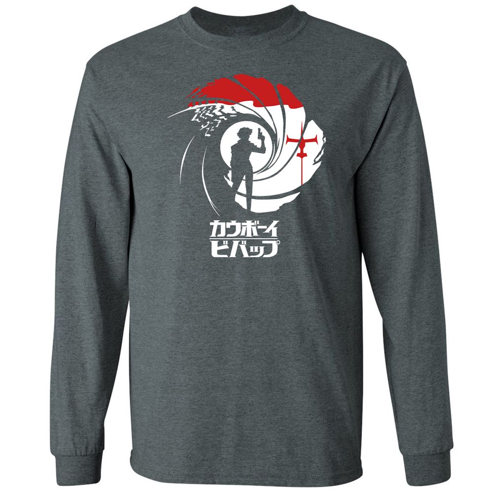 Long Sleeve T-Shirt - LCUDYUJ9 - Dark Heather - 15