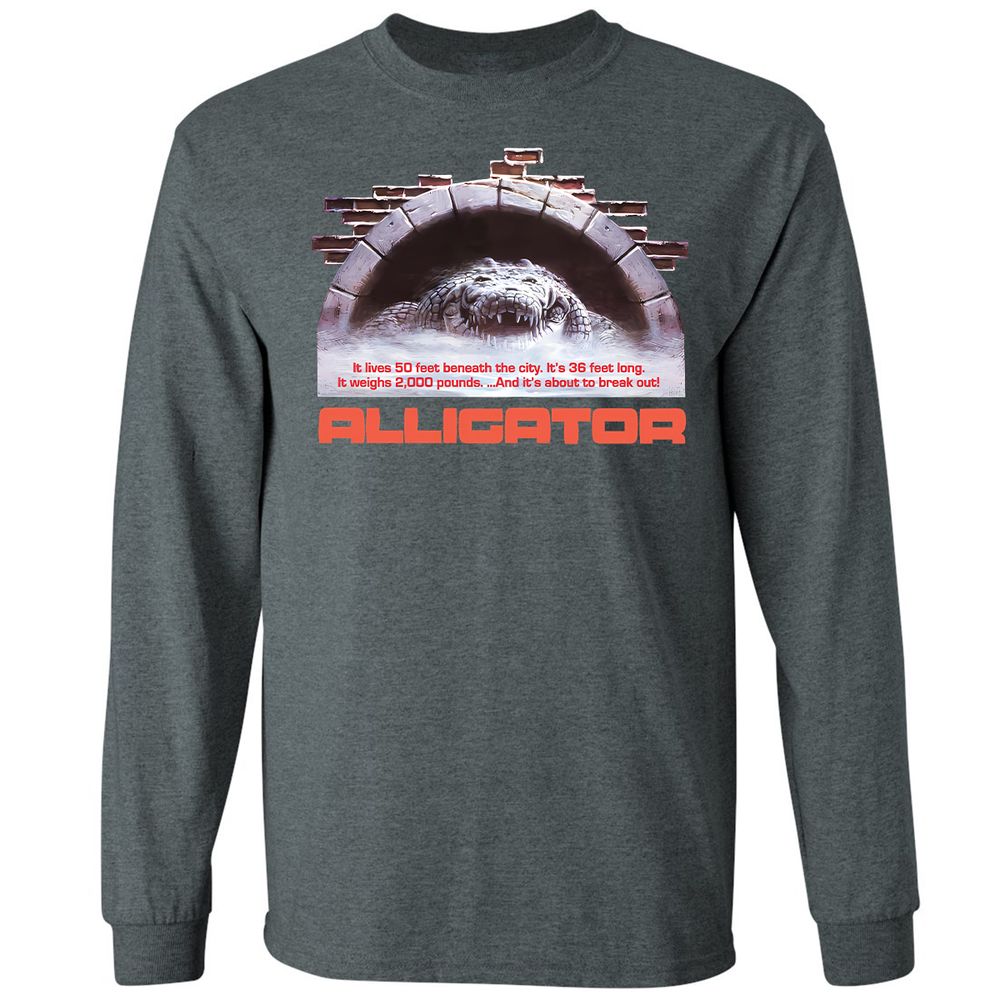 Long Sleeve T-Shirt - 5TE8R4AL - Dark Heather - 15
