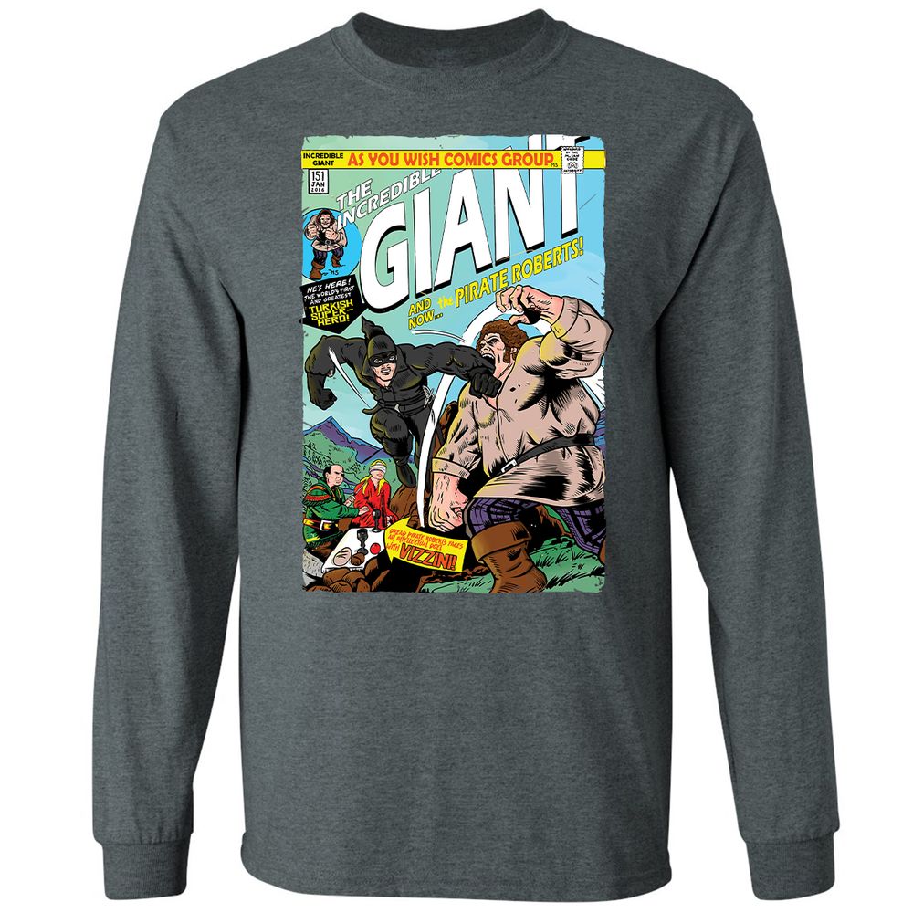 Long Sleeve T-Shirt - QE1HS8VP - Dark Heather - 15