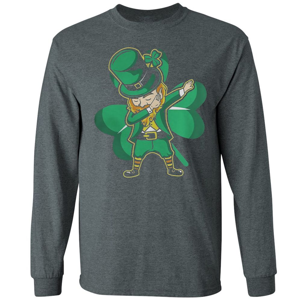 Long Sleeve T-Shirt - DL7ZV7U9 - Dark Heather - 15