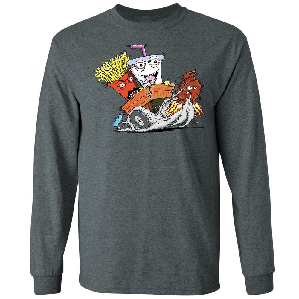 Long Sleeve T-Shirt - C977PTYD - Dark Heather - 15