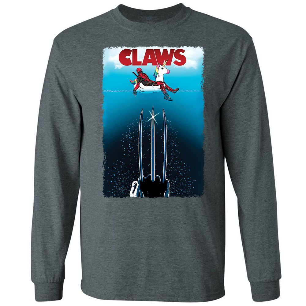 Long Sleeve T-Shirt - 9D9MVPFU - Dark Heather - 15