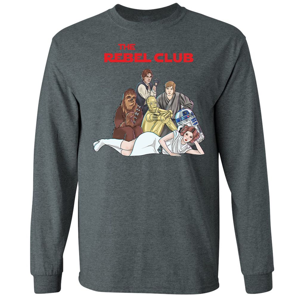 Long Sleeve T-Shirt - EVCZ7MA4 - Dark Heather - 15