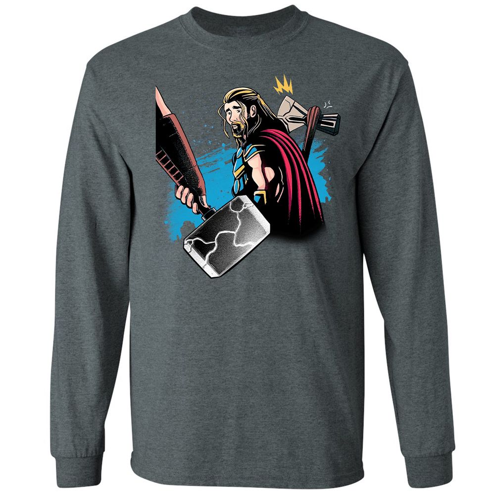 Long Sleeve T-Shirt - JM6TJGSJ - Dark Heather - 15