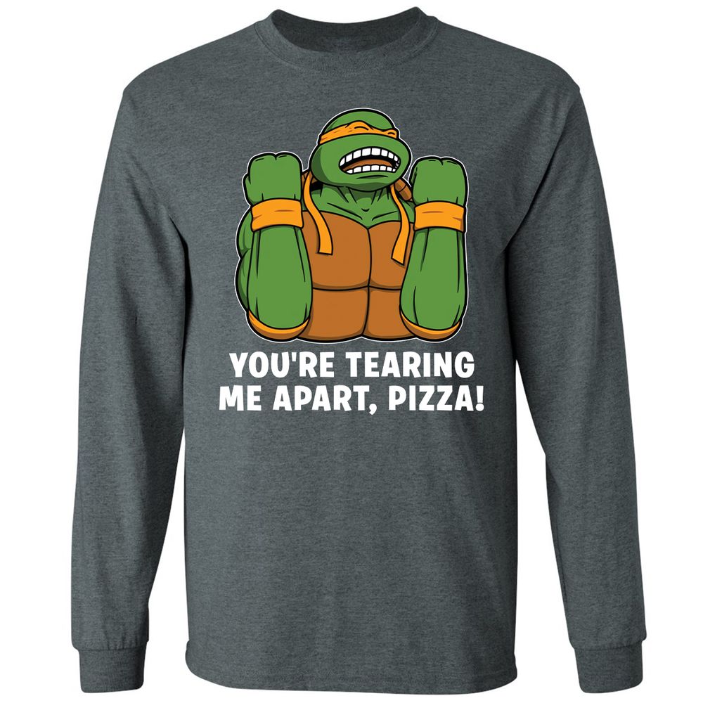 Long Sleeve T-Shirt - Q8R1RABQ - Dark Heather - 15