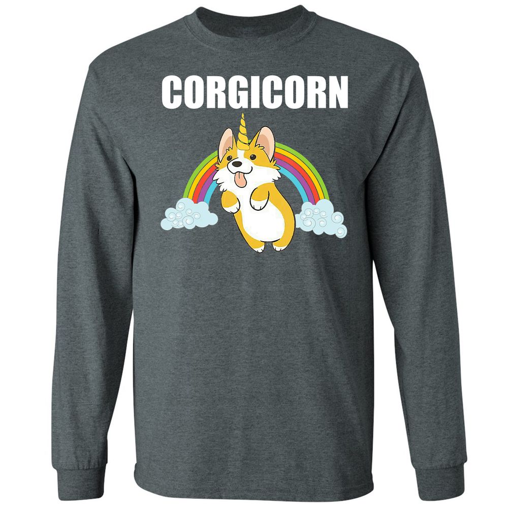 Long Sleeve T-Shirt - U36QR577 - Dark Heather - 15