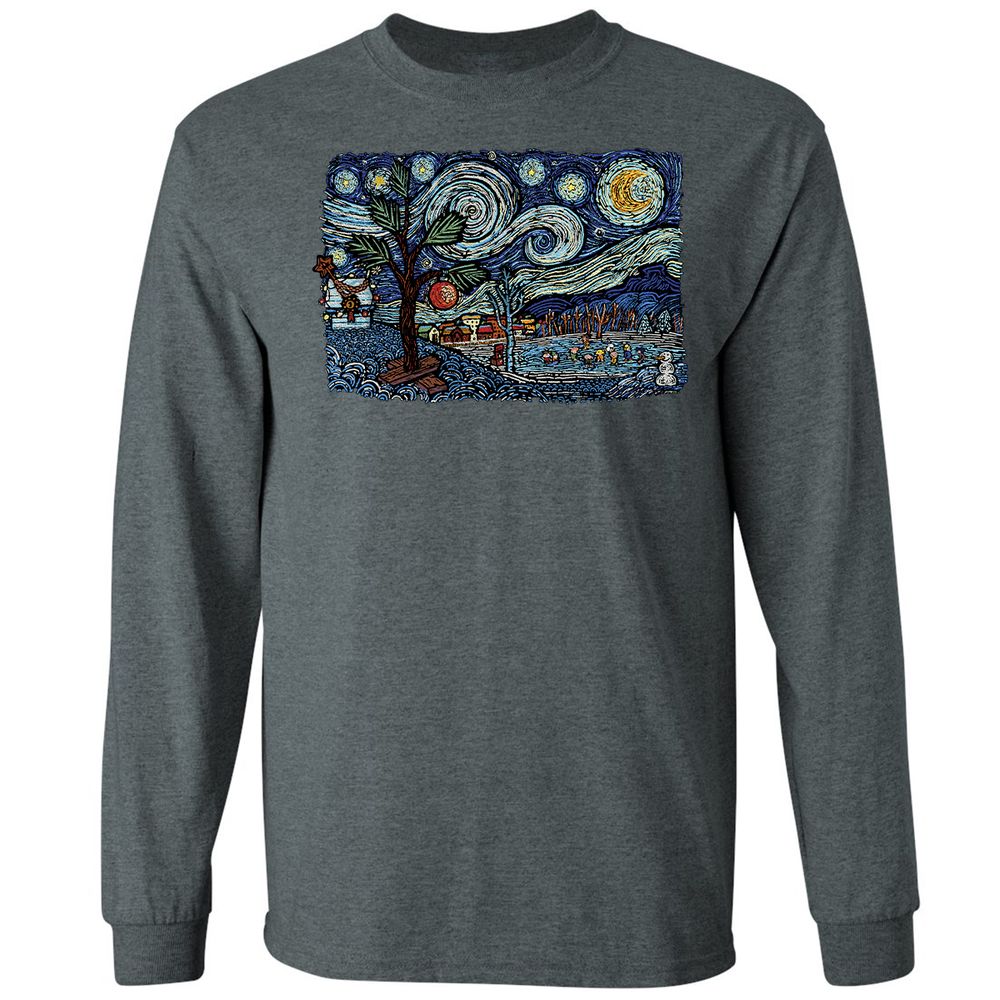 Long Sleeve T-Shirt - 17R6V3TJ - Dark Heather - 15