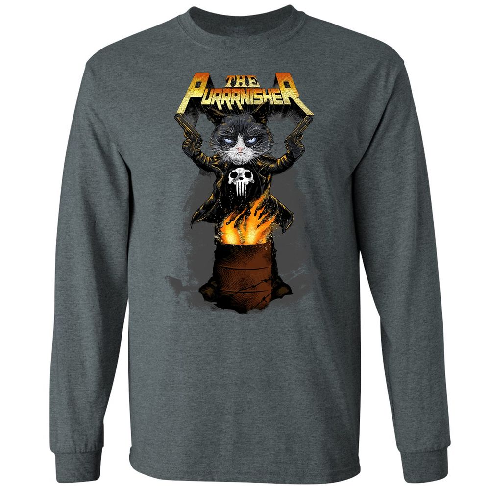 Long Sleeve T-Shirt - MPAXEZ4K - Dark Heather - 15