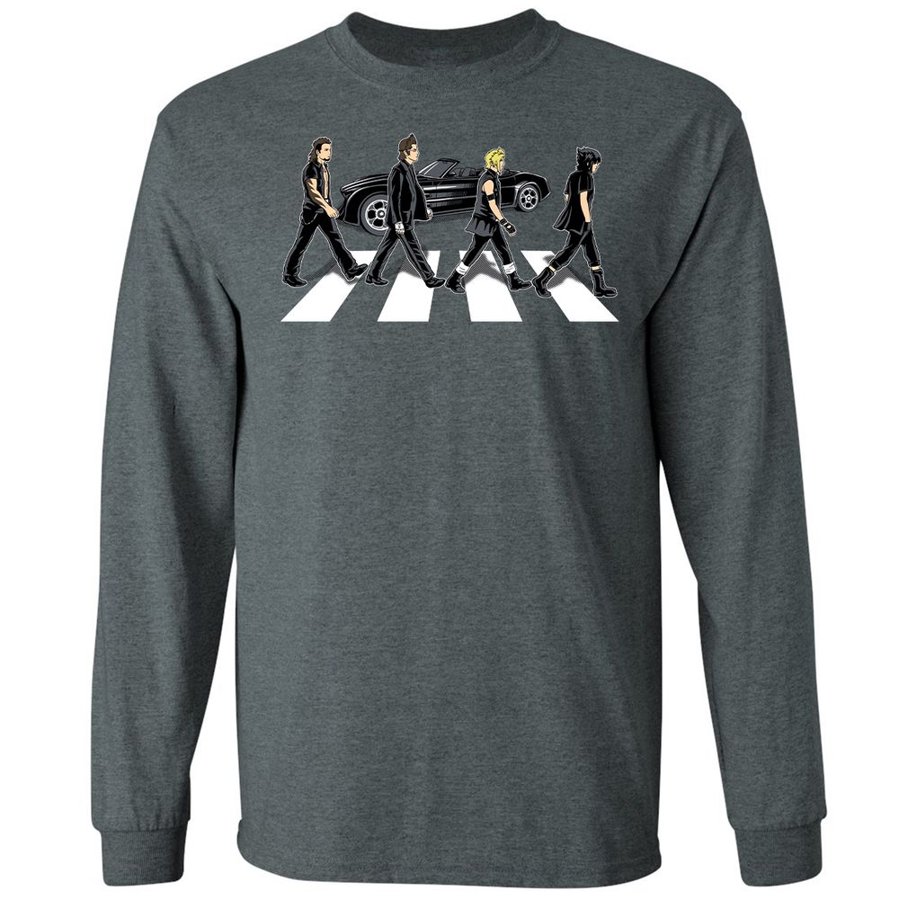 Long Sleeve T-Shirt - 3RJSA619 - Dark Heather - 15