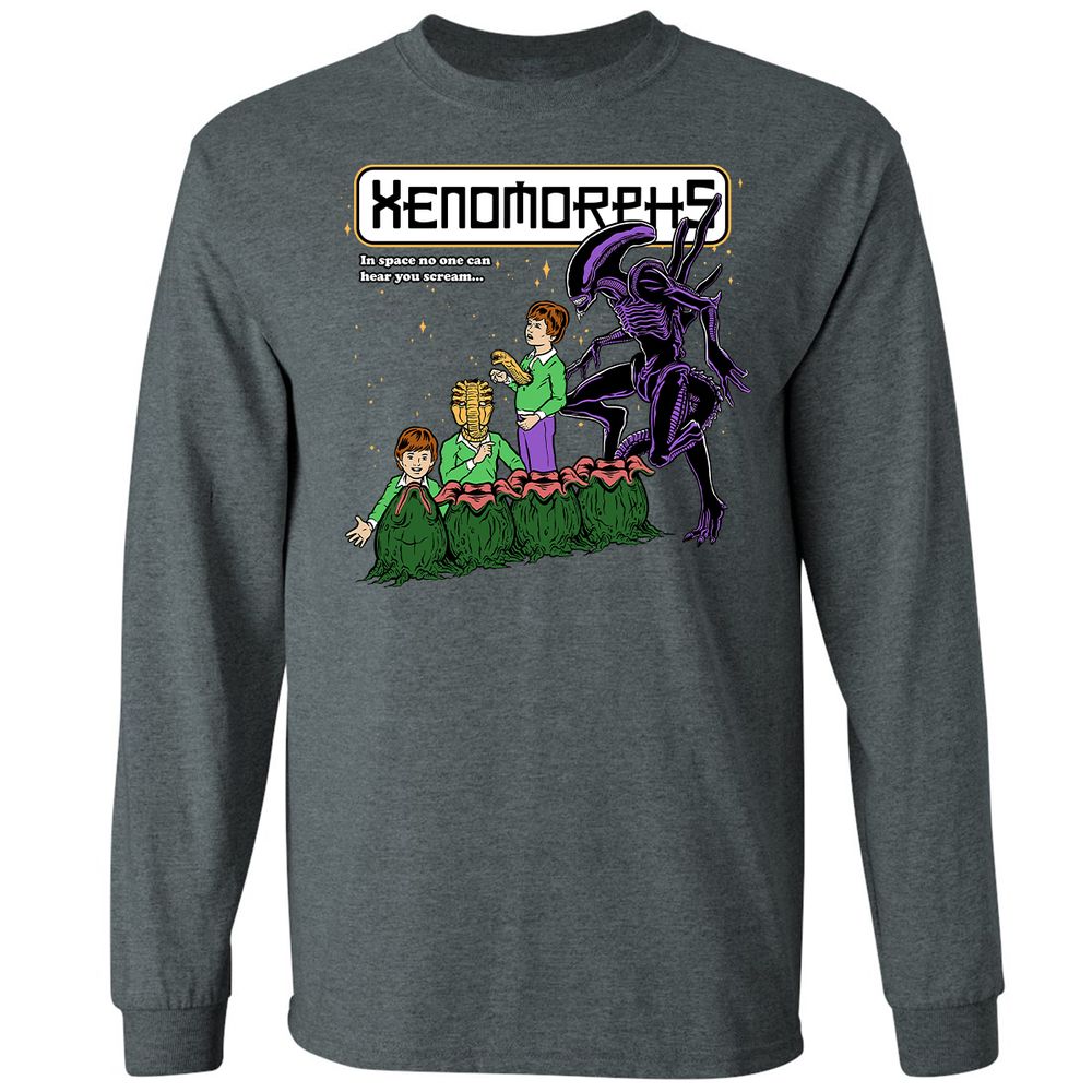 Long Sleeve T-Shirt - VRVXW8ZS - Dark Heather - 15