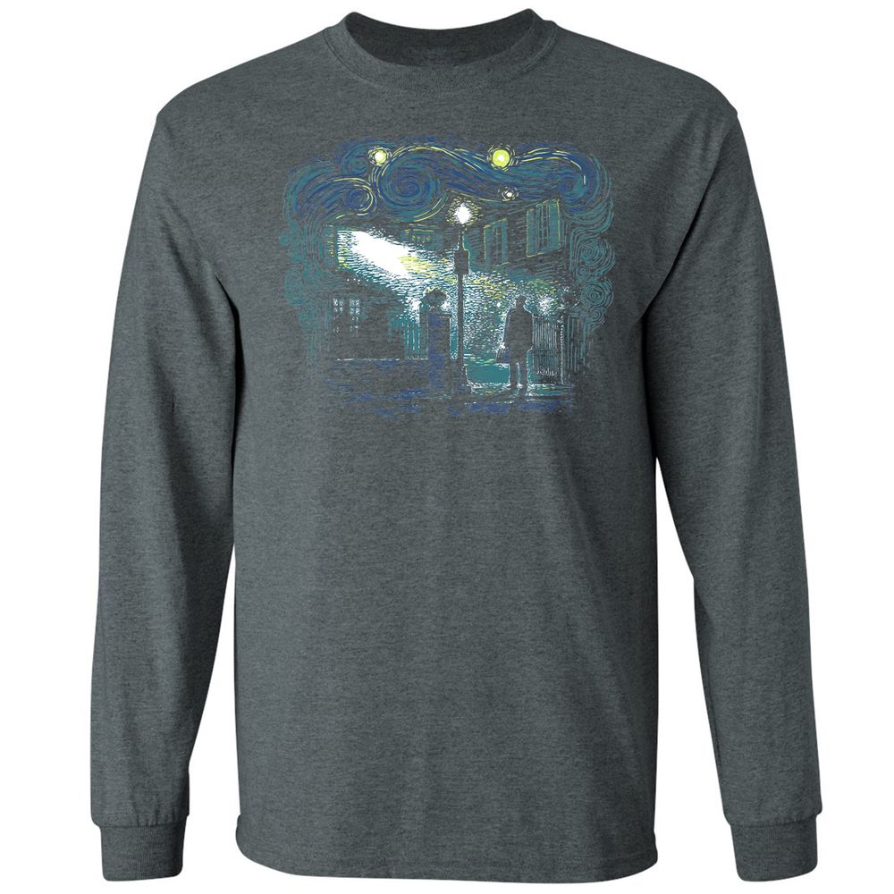 Long Sleeve T-Shirt - FNADUH8B - Dark Heather - 15