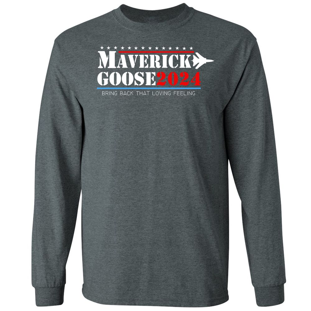 Long Sleeve T-Shirt - 7XLJUFU8 - Dark Heather - 15