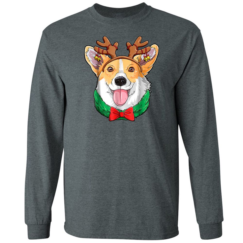 Long Sleeve T-Shirt - QGGBVF6A - Dark Heather - 15