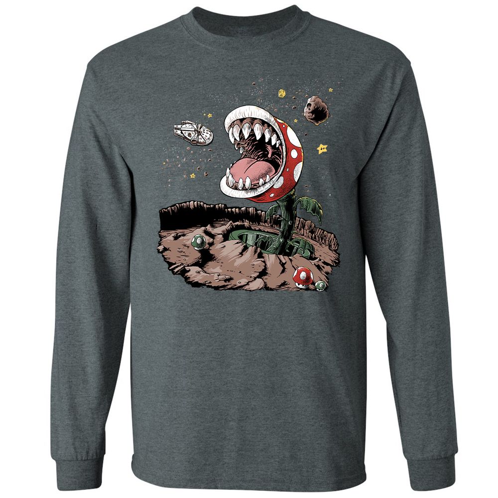 Long Sleeve T-Shirt - H5ALF679 - Dark Heather - 15