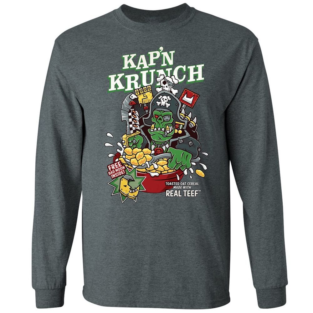 Long Sleeve T-Shirt - 844NGELY - Dark Heather - 15