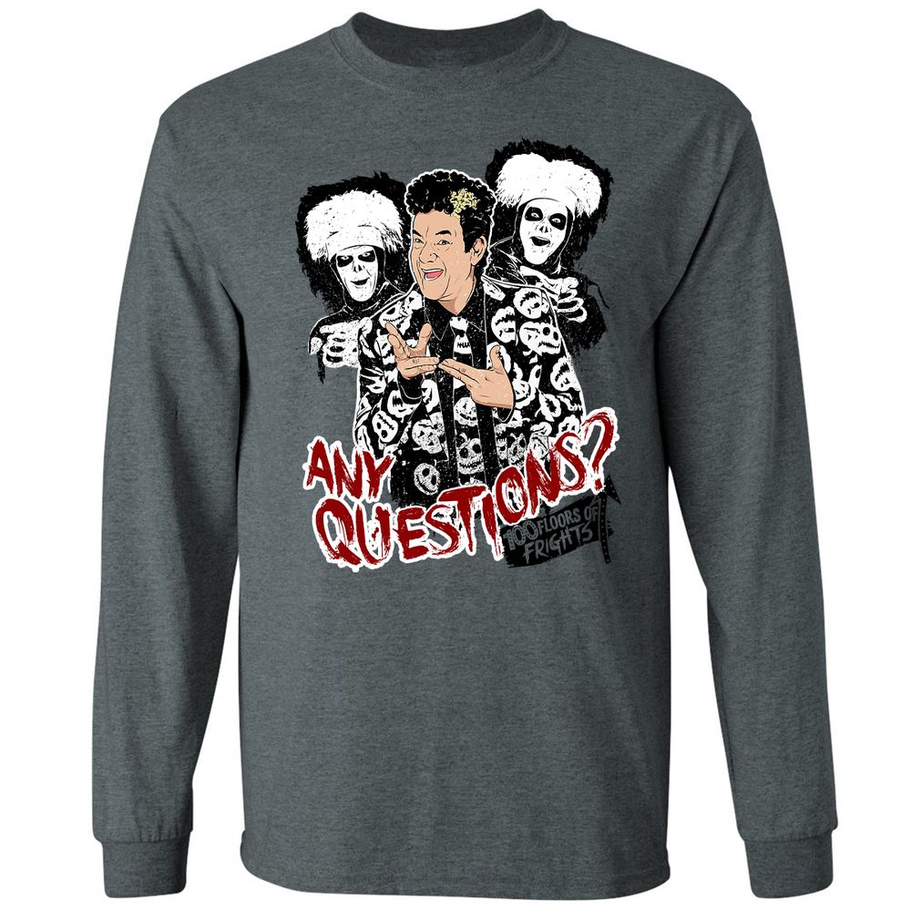 Long Sleeve T-Shirt - G7M4DX7V - Dark Heather - 15