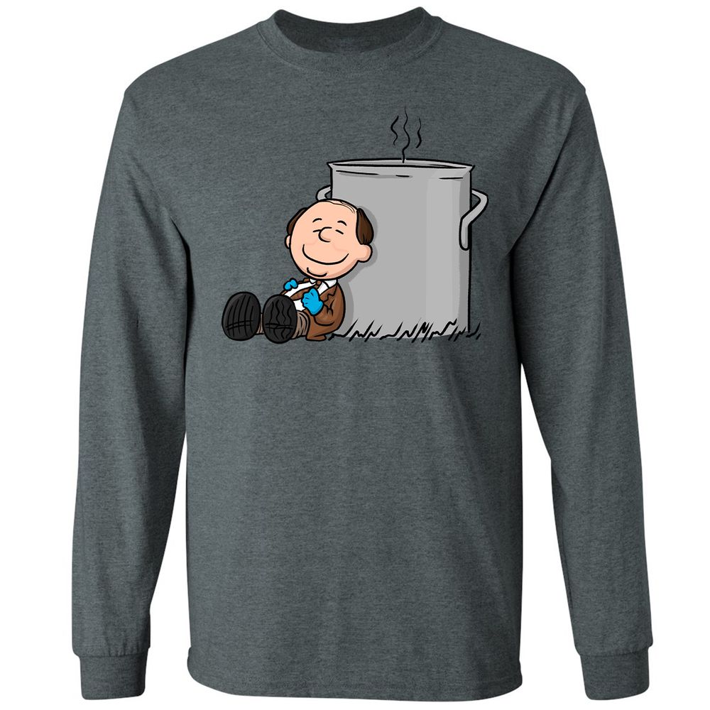 Long Sleeve T-Shirt - LVNFXF6Q - Dark Heather - 15