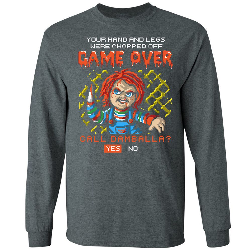 Long Sleeve T-Shirt - 3PG5LEQ2 - Dark Heather - 15