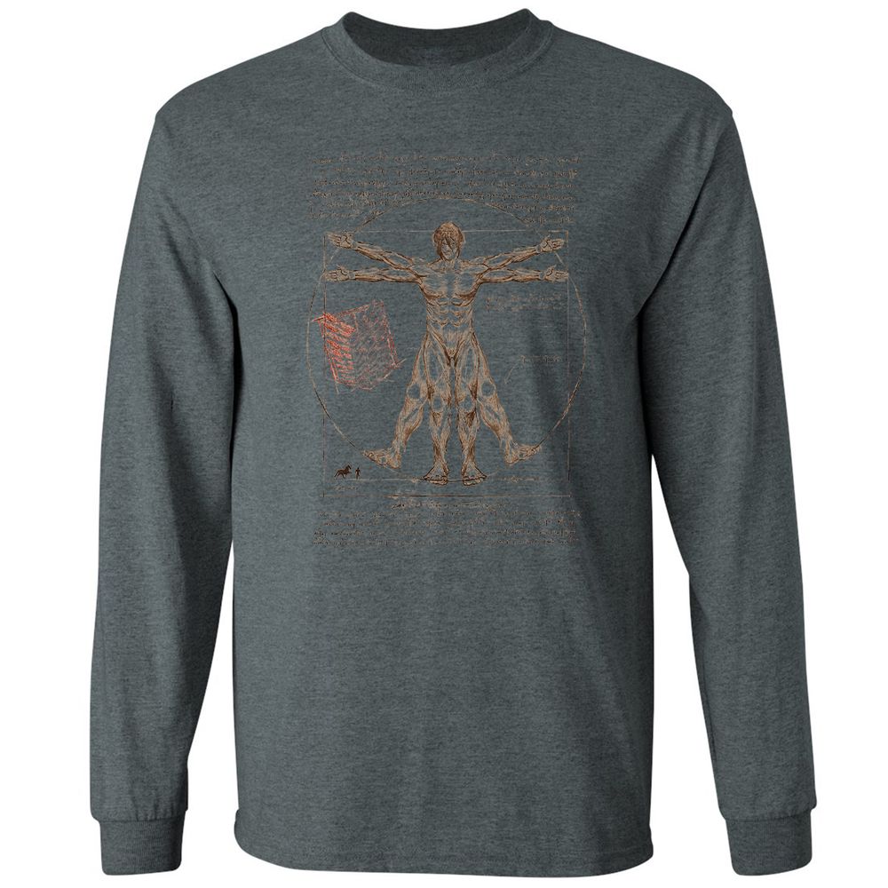 Long Sleeve T-Shirt - KFMUD5YX - Dark Heather - 15