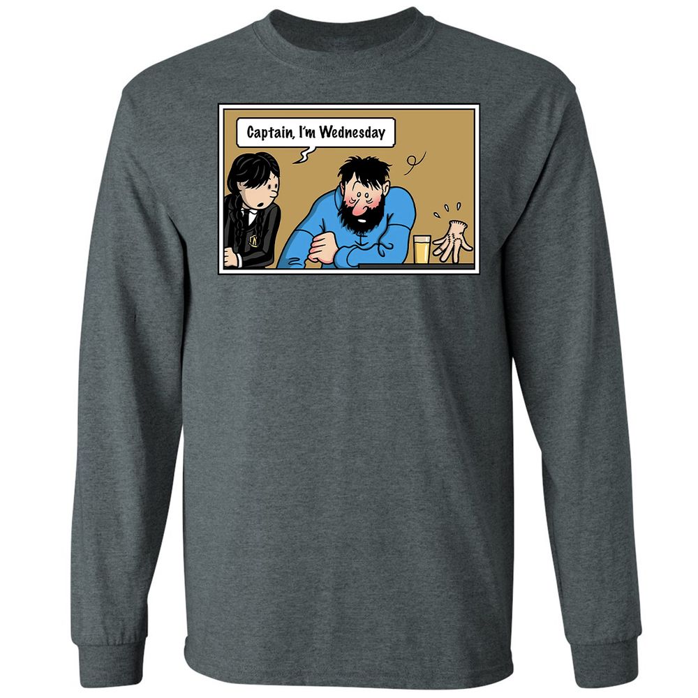 Long Sleeve T-Shirt - 5LSK1N4X - Dark Heather - 15