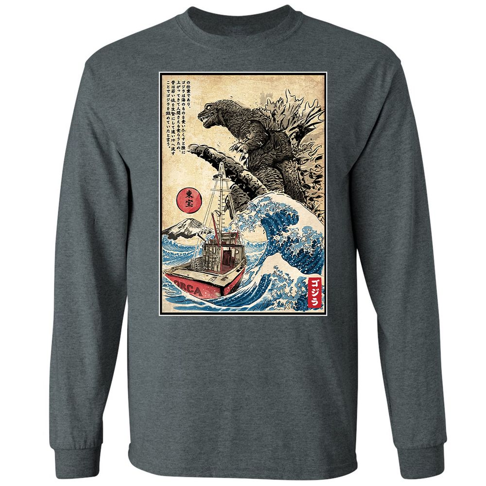 Long Sleeve T-Shirt - PUKAP74B - Dark Heather - 15