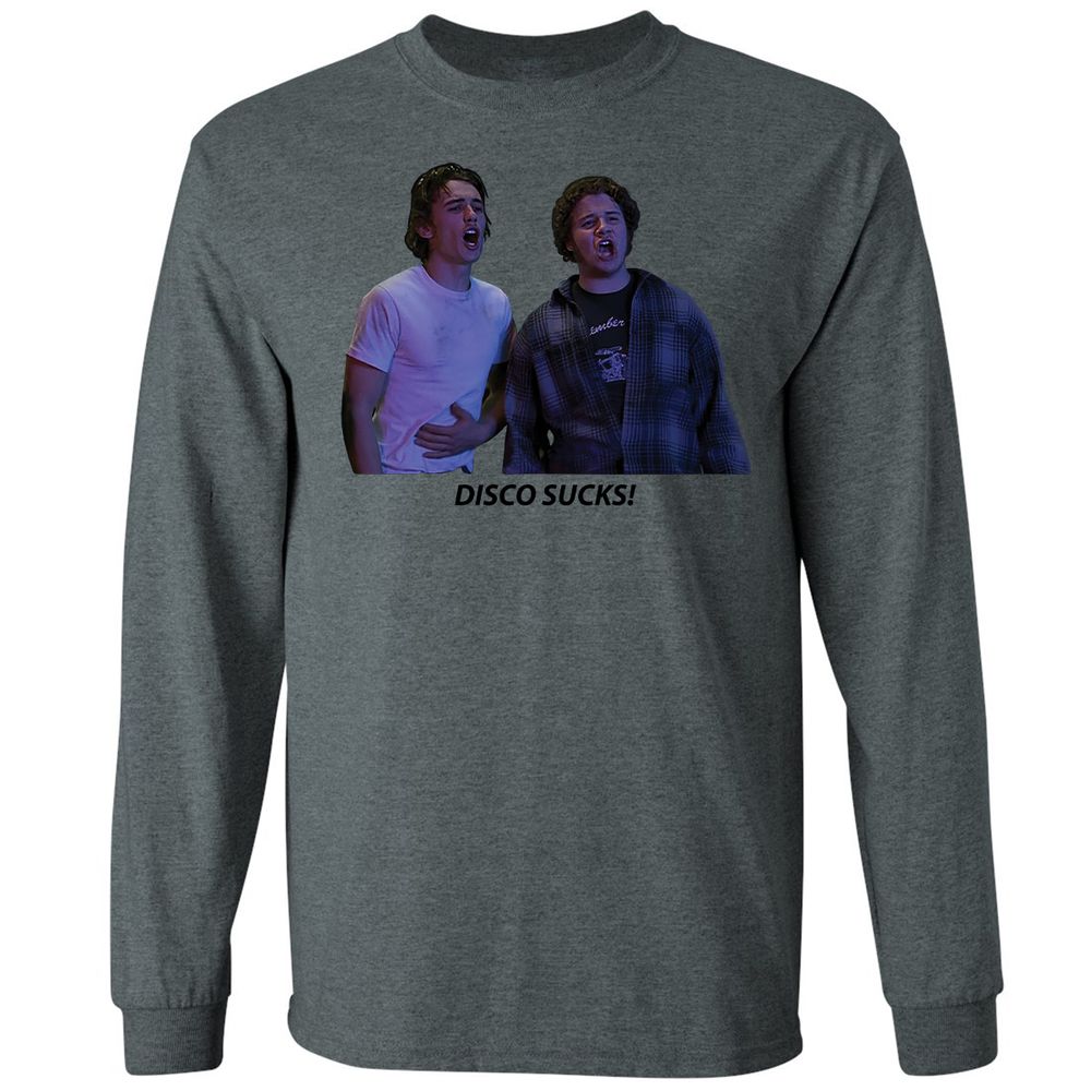 Long Sleeve T-Shirt - HQD3BWGF - Dark Heather - 15