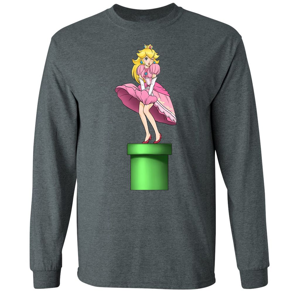 Long Sleeve T-Shirt - 2B43CEQT - Dark Heather - 15