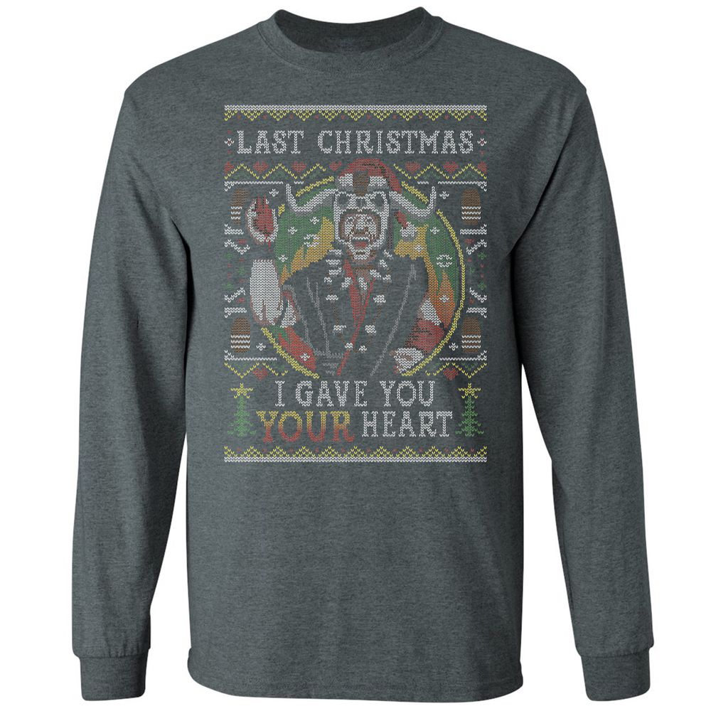 Long Sleeve T-Shirt - GV4JLW4X - Dark Heather - 15
