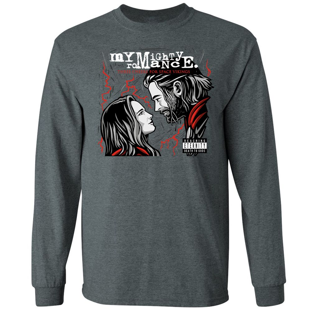 Long Sleeve T-Shirt - 7RZVGJZM - Dark Heather - 15