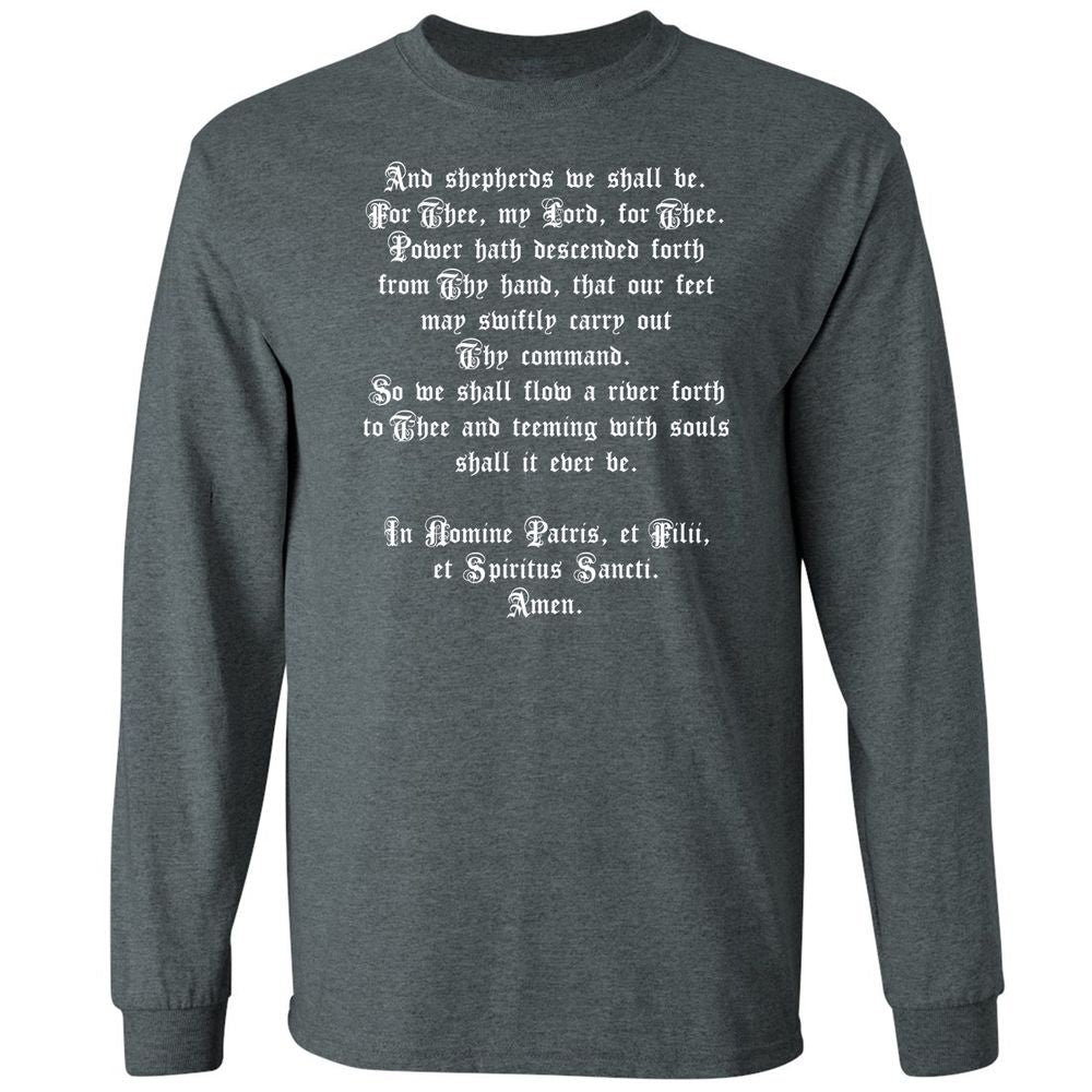 Long Sleeve T-Shirt - 56D5BQ6J - Dark Heather - 15