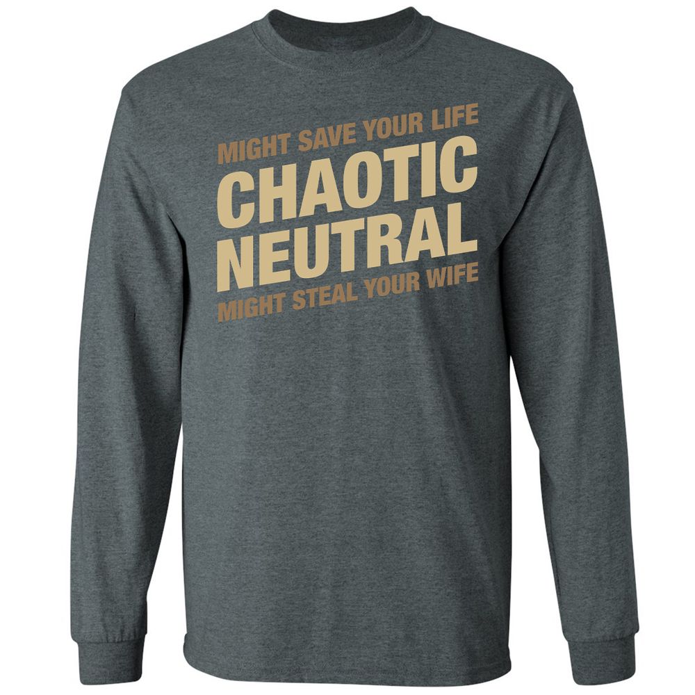 Long Sleeve T-Shirt - XTWKZQ75 - Dark Heather - 15