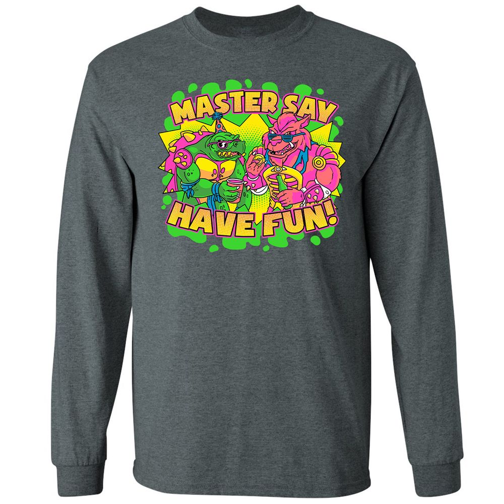 Long Sleeve T-Shirt - K7HQN892 - Dark Heather - 15