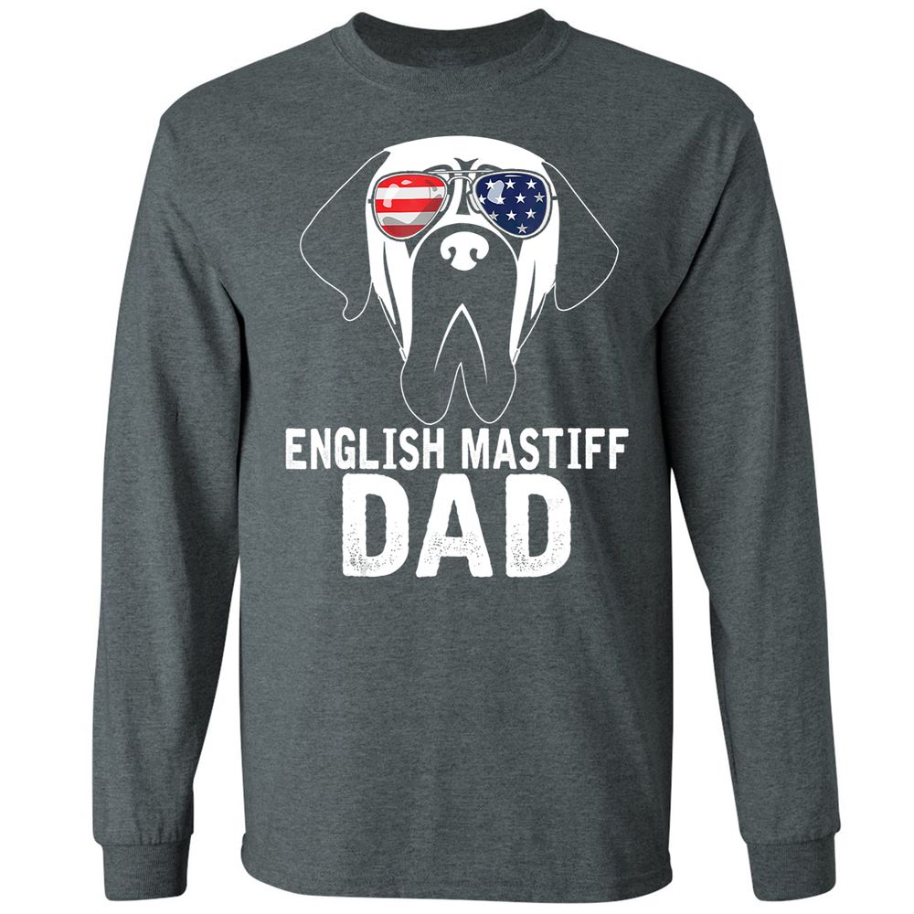 Long Sleeve T-Shirt - TQFSYUX4 - Dark Heather - 15