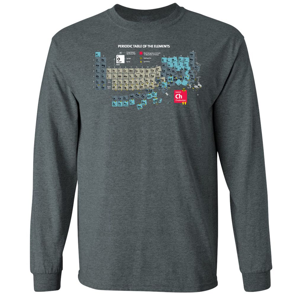 Long Sleeve T-Shirt - ZL5WEL1L - Dark Heather - 15