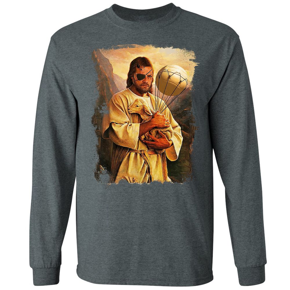 Long Sleeve T-Shirt - M2H4SXZW - Dark Heather - 15